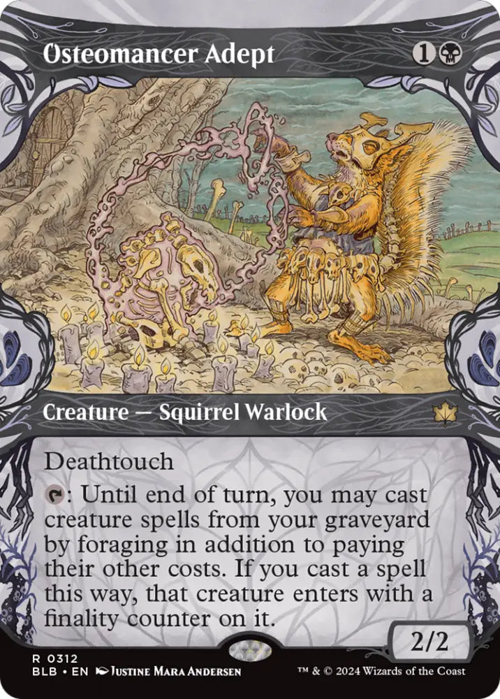 Osteomancer Adept (Showcase) [Bloomburrow] - MTG Single