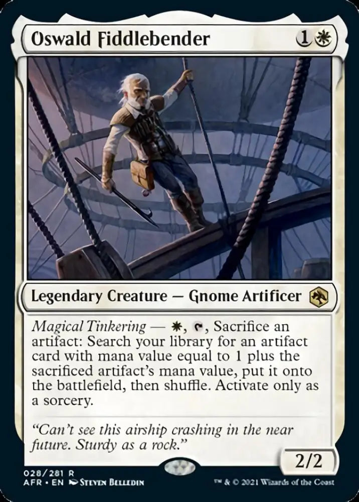 Oswald Fiddlebender [Dungeons & Dragons: Adventures in the Forgotten Realms] - MTG Single