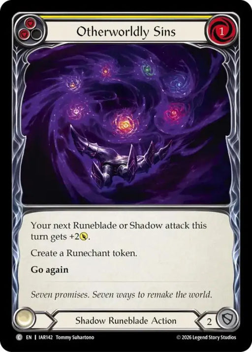 Otherworldly Sins (Yellow) (IAR142) [Usurp the Shadow Throne]