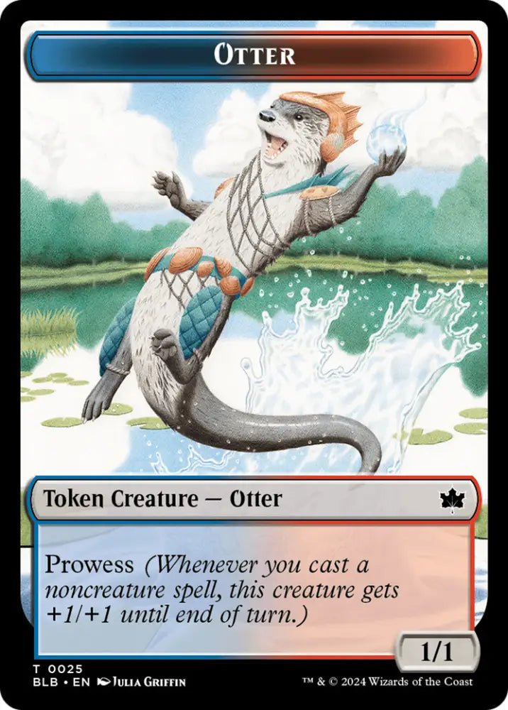 Otter Token [Bloomburrow Tokens] - MTG Single