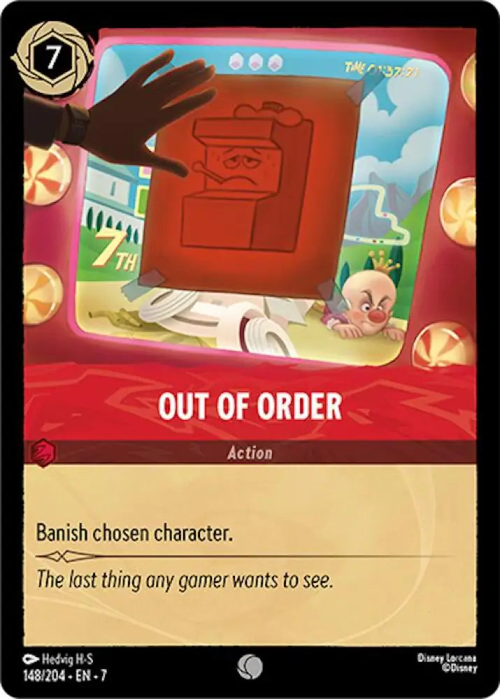 Out of Order (148/204) [Archazia’s Island] - Lorcana Single