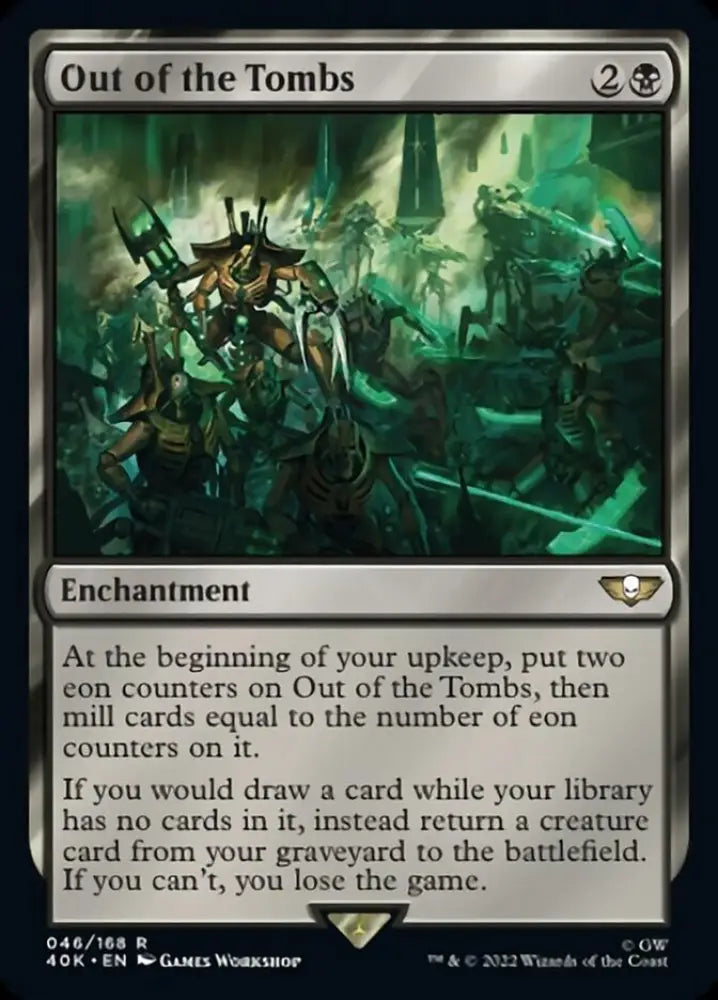 Out of the Tombs [Warhammer 40,000] - MTG Single