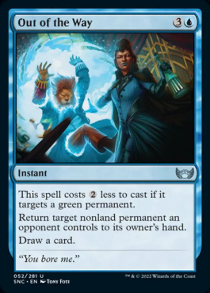 Out of the Way [Streets of New Capenna] - MTG Single