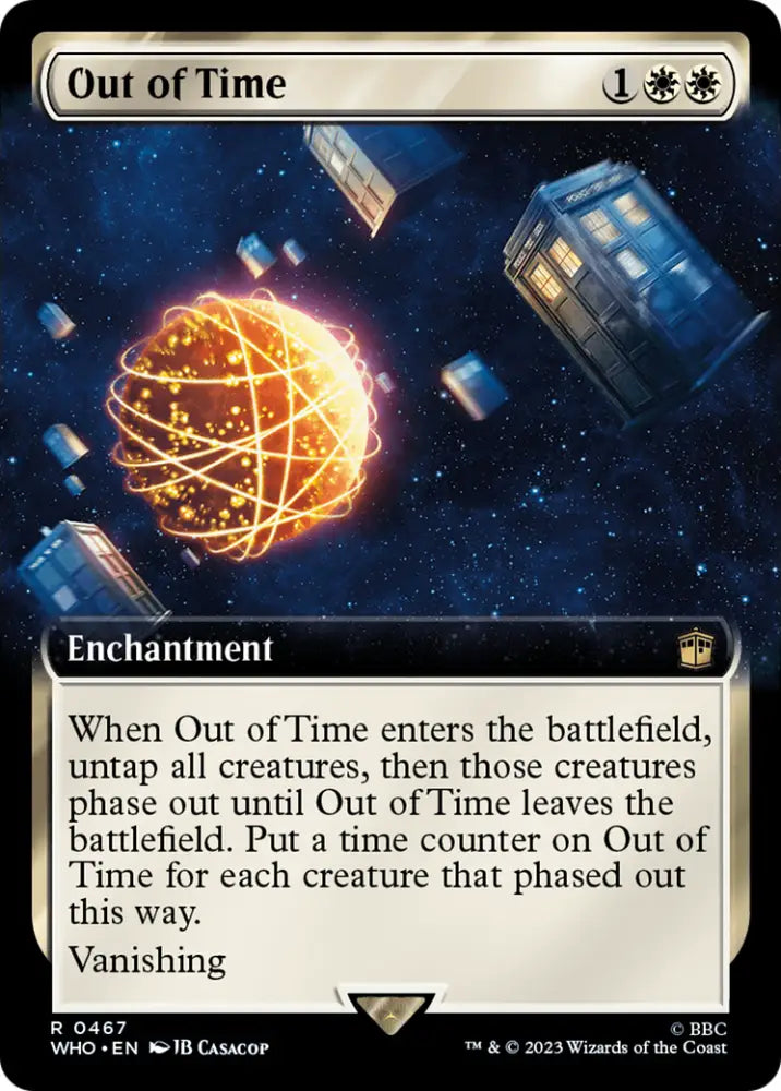 Out of Time (Extended Art) [Doctor Who] - MTG Single