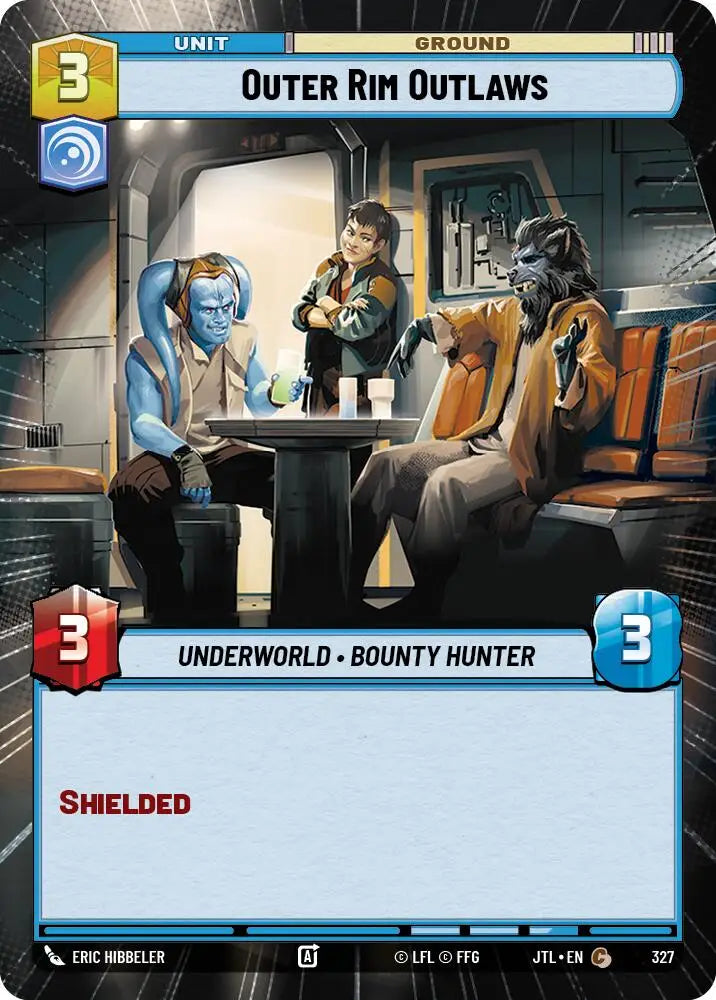 Outer Rim Outlaws (Hyperspace) (327) [Jump to Lightspeed] - Star Wars: Unlimited Single