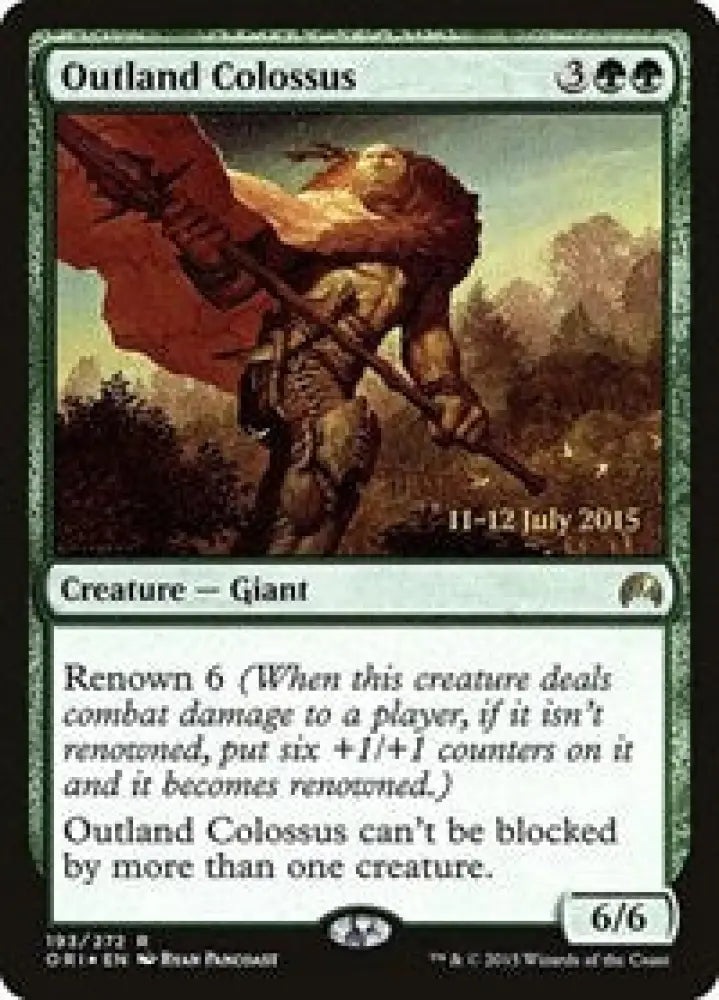 Outland Colossus (193) [Prerelease Cards]