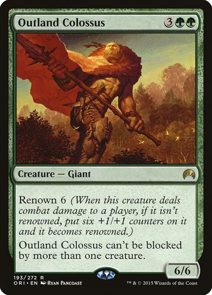 Outland Colossus [Magic Origins] - MTG Single