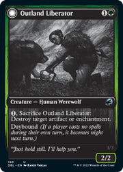Outland Liberator // Frenzied Trapbreaker [Innistrad: Double Feature] - MTG Single