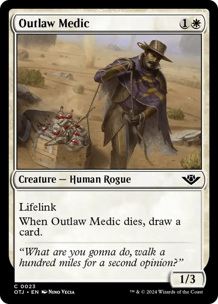 Outlaw Medic [Outlaws of Thunder Junction] - MTG Single