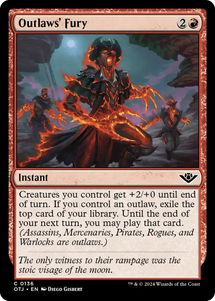 Outlaws’ Fury [Outlaws of Thunder Junction] - MTG Single