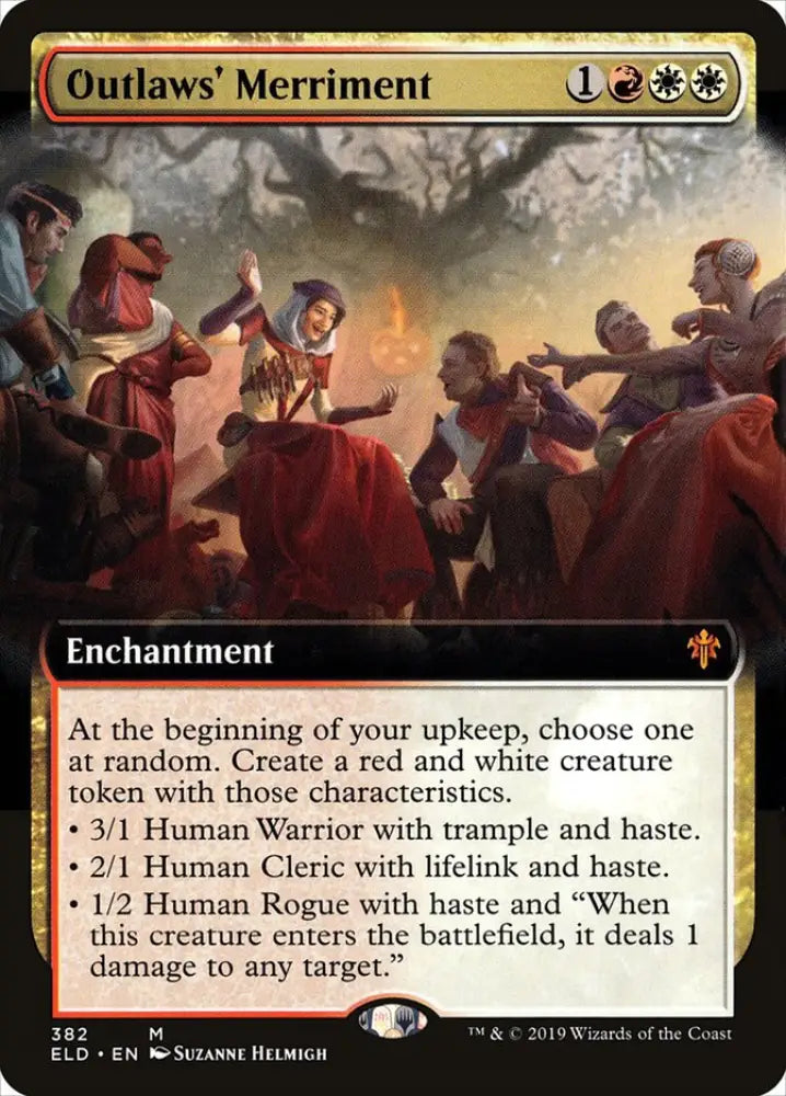 Outlaws’ Merriment (Extended Art) [Throne of Eldraine] - MTG Single