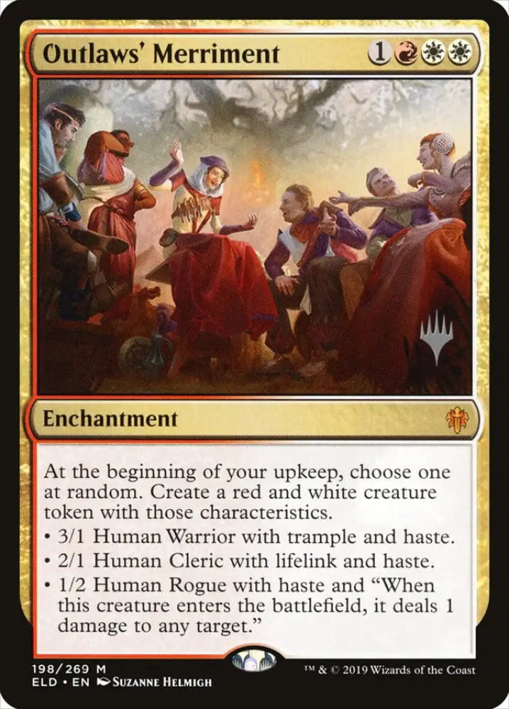 Outlaws’ Merriment (Promo Pack) [Throne of Eldraine Promos] - MTG Single