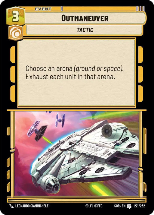 Outmaneuver (221/252) [Spark of Rebellion] - Star Wars: Unlimited Single