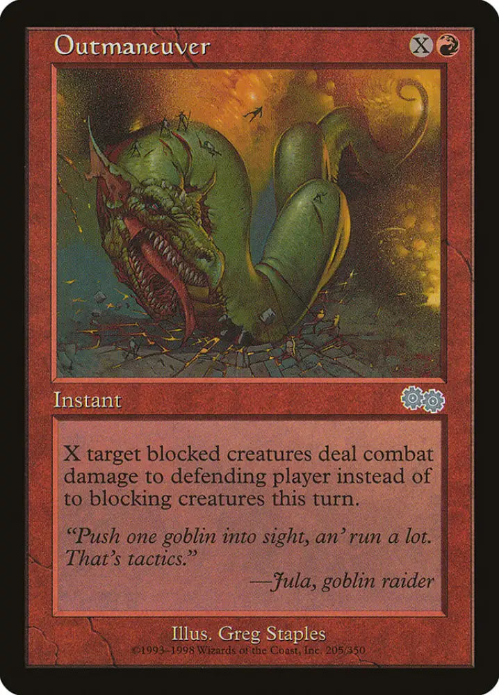 Outmaneuver [Urza’s Saga] - MTG Single