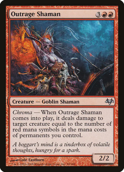Outrage Shaman [Eventide] - MTG Single