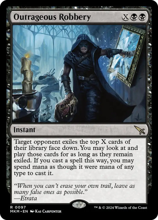 Outrageous Robbery [Murders at Karlov Manor] - MTG Single