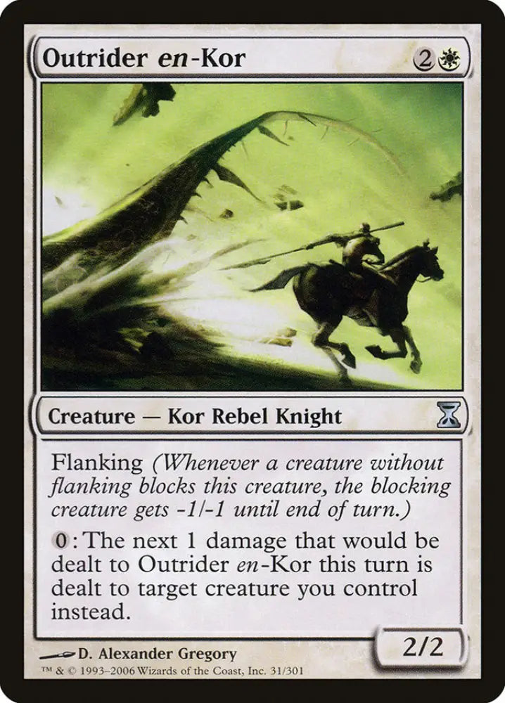 Outrider en-Kor [Time Spiral] - MTG Single