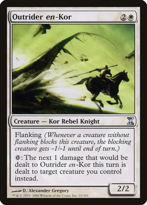 Outrider en-Kor [Time Spiral] - MTG Single