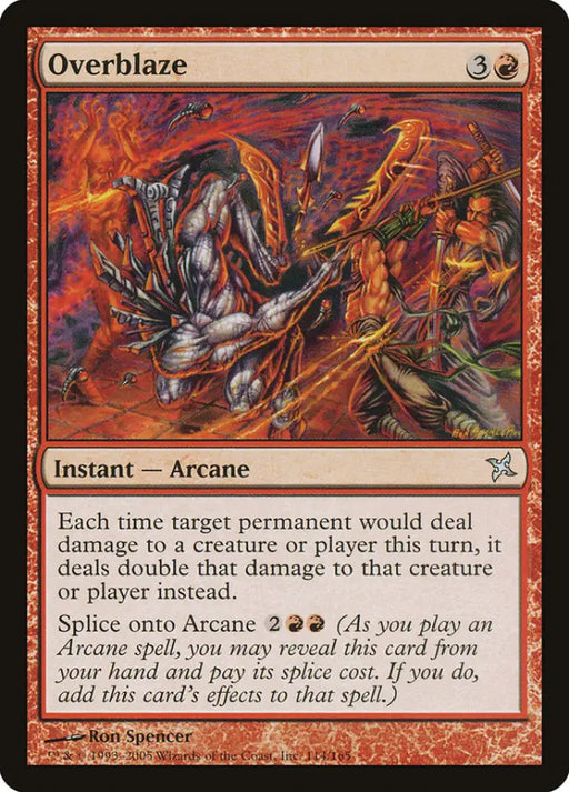 Overblaze [Betrayers of Kamigawa] - MTG Single