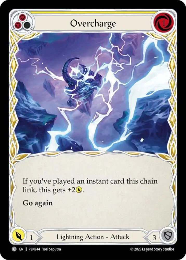 Overcharge (Yellow) (PEN244) [Compendium of Rathe]