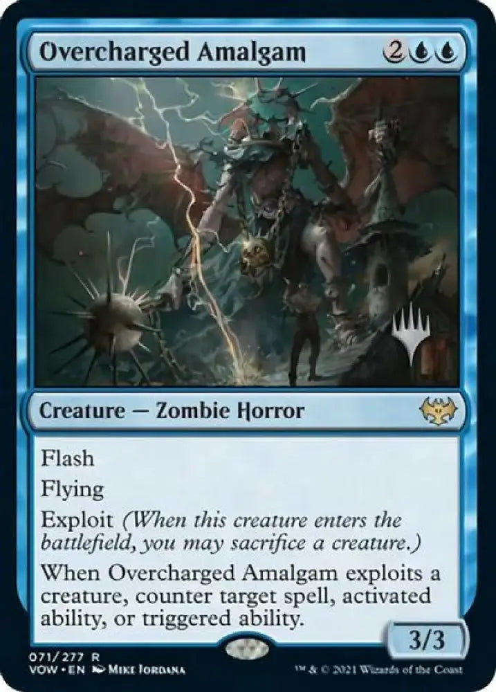 Overcharged Amalgam (Promo Pack) [Innistrad: Crimson Vow Promos] - MTG Single