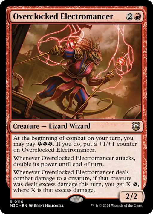 Overclocked Electromancer [Modern Horizons 3 Commander] - MTG Single