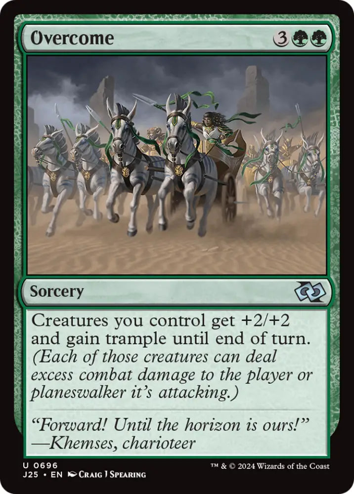 Overcome [Foundations Jumpstart] - MTG Single