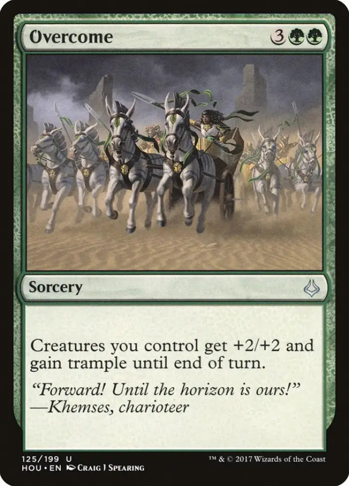 Overcome [Hour of Devastation] - MTG Single
