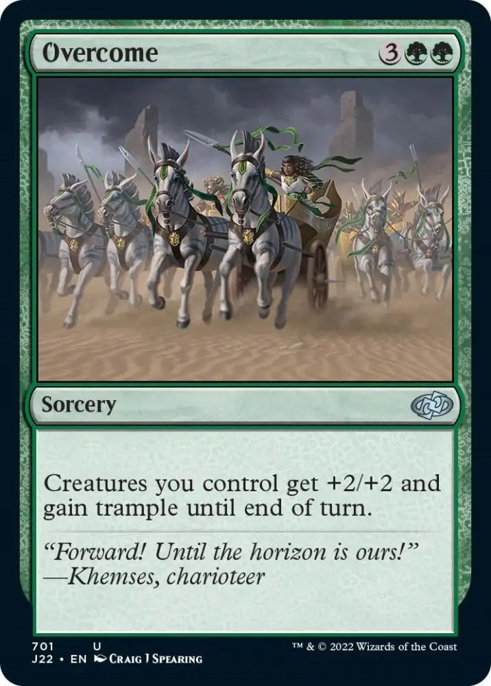 Overcome [Jumpstart 2022] - MTG Single
