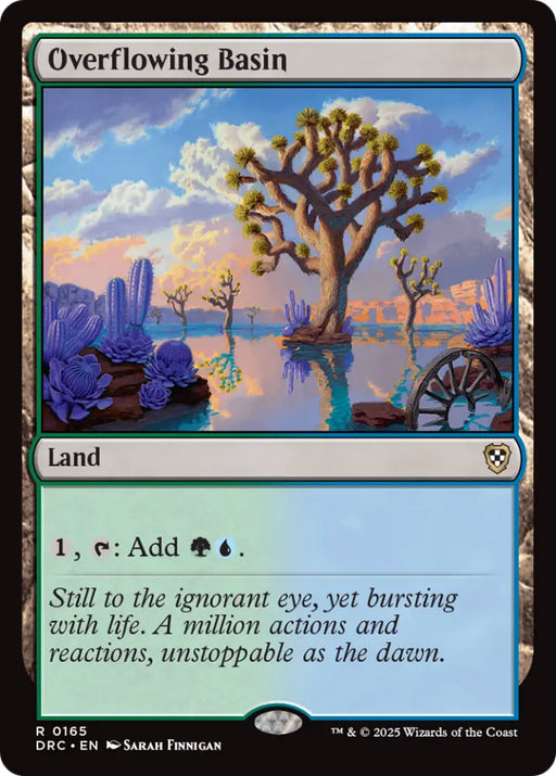 Overflowing Basin [Aetherdrift Commander] - MTG Single