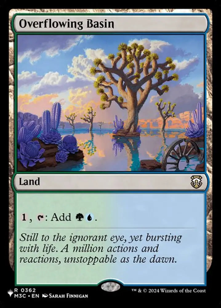 Overflowing Basin (M3C-362) [The List]