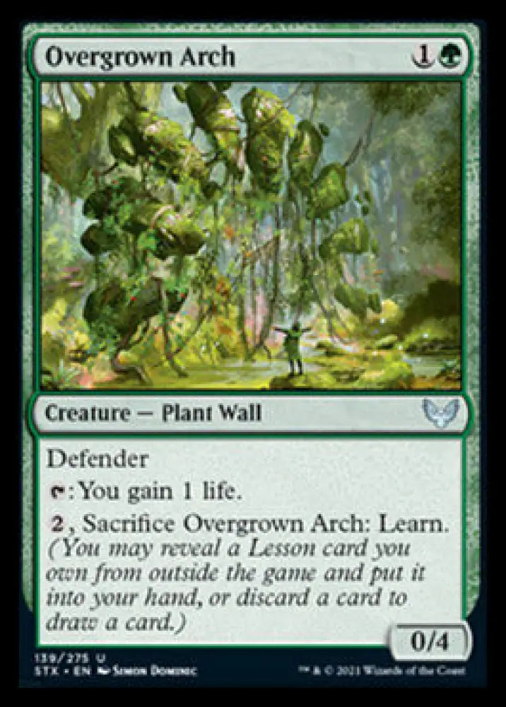 Overgrown Arch [Strixhaven: School of Mages] - MTG Single