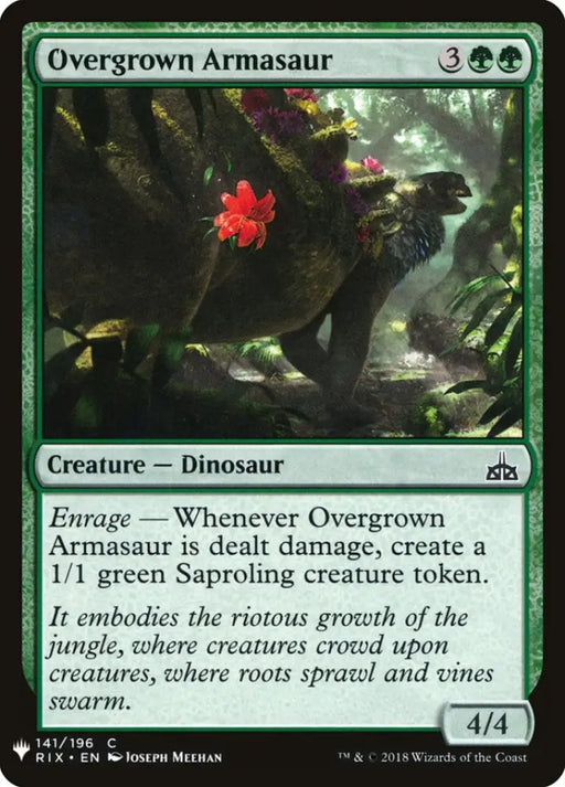 Overgrown Armasaur [Mystery Booster] - MTG Single