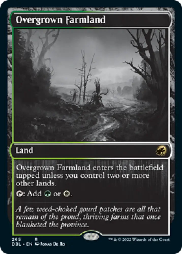 Overgrown Farmland [Innistrad: Double Feature] - MTG Single