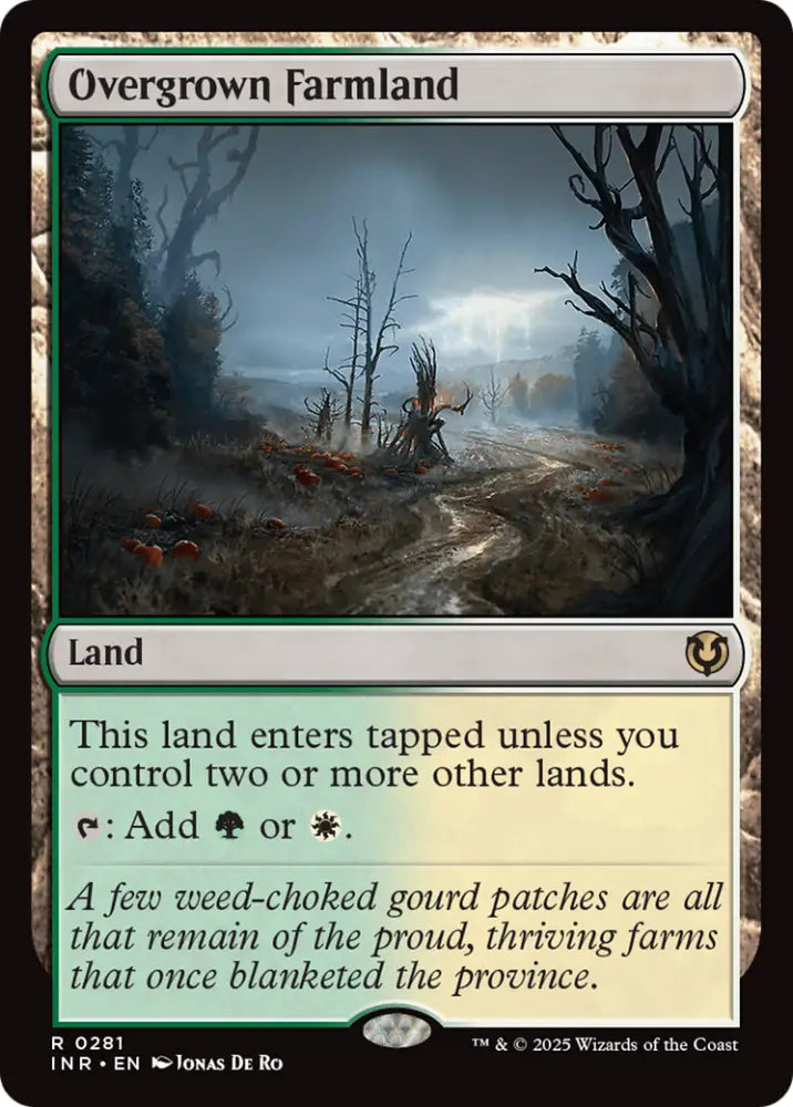 Overgrown Farmland [Innistrad Remastered] - MTG Single