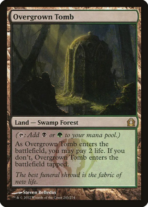 Overgrown Tomb [Return to Ravnica] - MTG Single