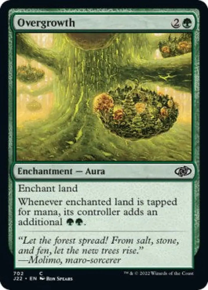 Overgrowth [Jumpstart 2022] - MTG Single