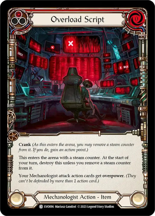 Overload Script [Bright Lights] Rainbow Foil - Flesh And Blood Single