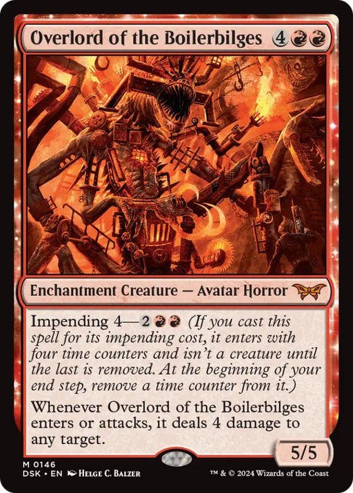 Overlord of the Boilerbilges [Duskmourn: House of Horror] - MTG Single
