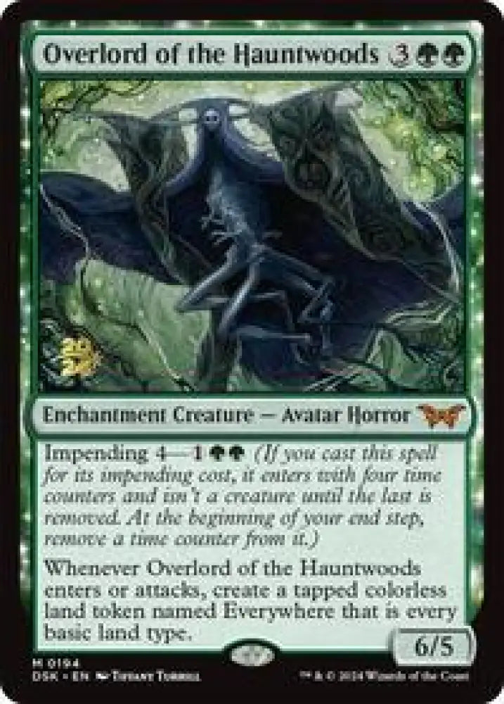 Overlord of the Hauntwoods (194) [Prerelease Cards]