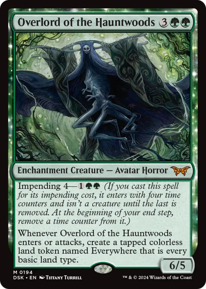 Overlord of the Hauntwoods [Duskmourn: House of Horror] - MTG Single