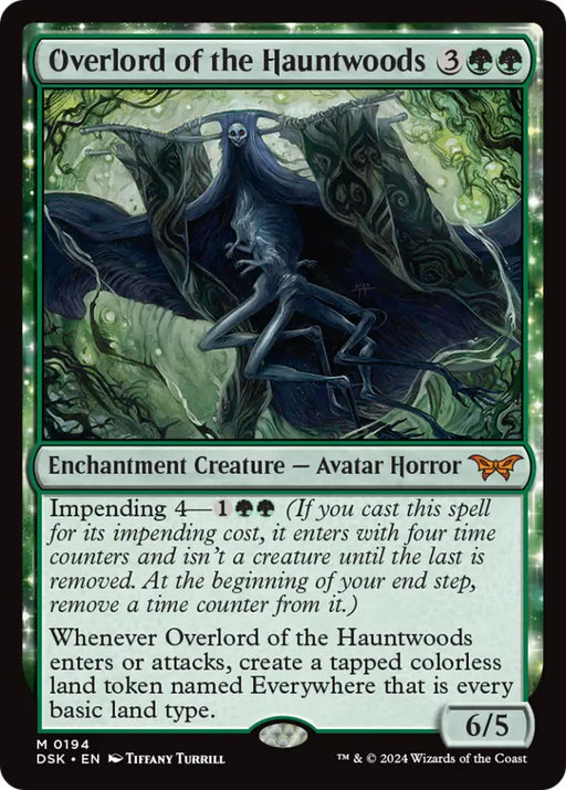 Overlord of the Hauntwoods [Duskmourn: House of Horror] - MTG Single