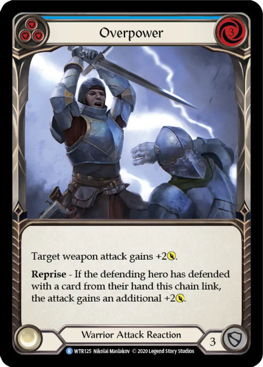 Overpower (Blue) [Welcome to Rathe Unlimited] Unlimited Normal - Flesh And Blood Single
