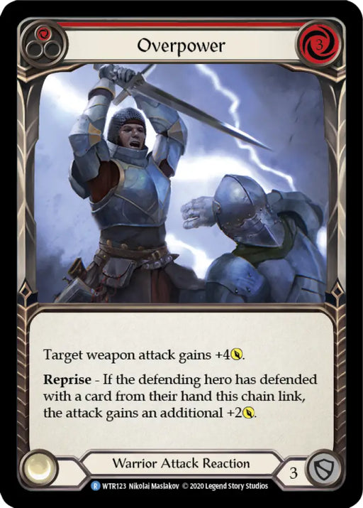 Overpower (Red) [Welcome to Rathe Unlimited] Unlimited Normal - Flesh And Blood Single