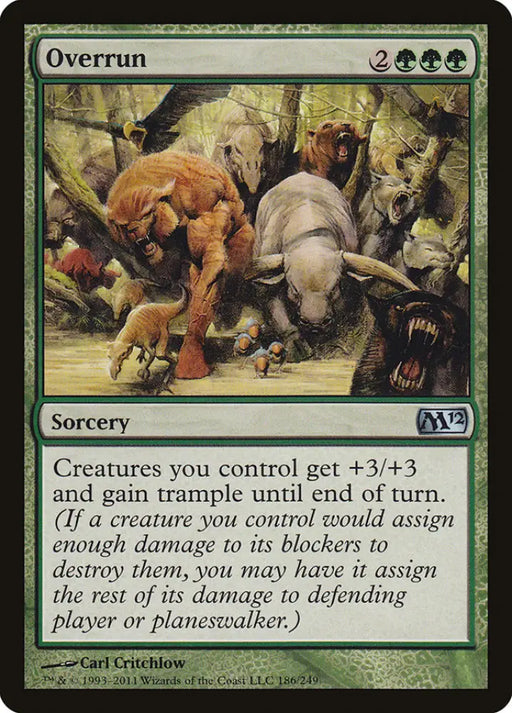Overrun [Magic 2012] - MTG Single