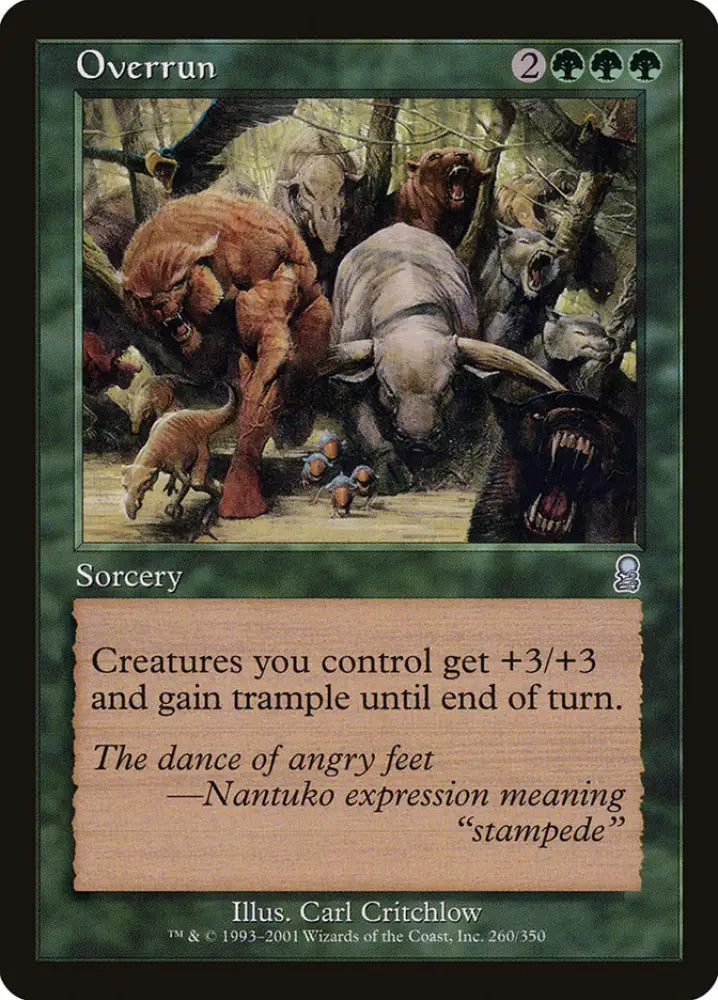 Overrun [Odyssey] - MTG Single