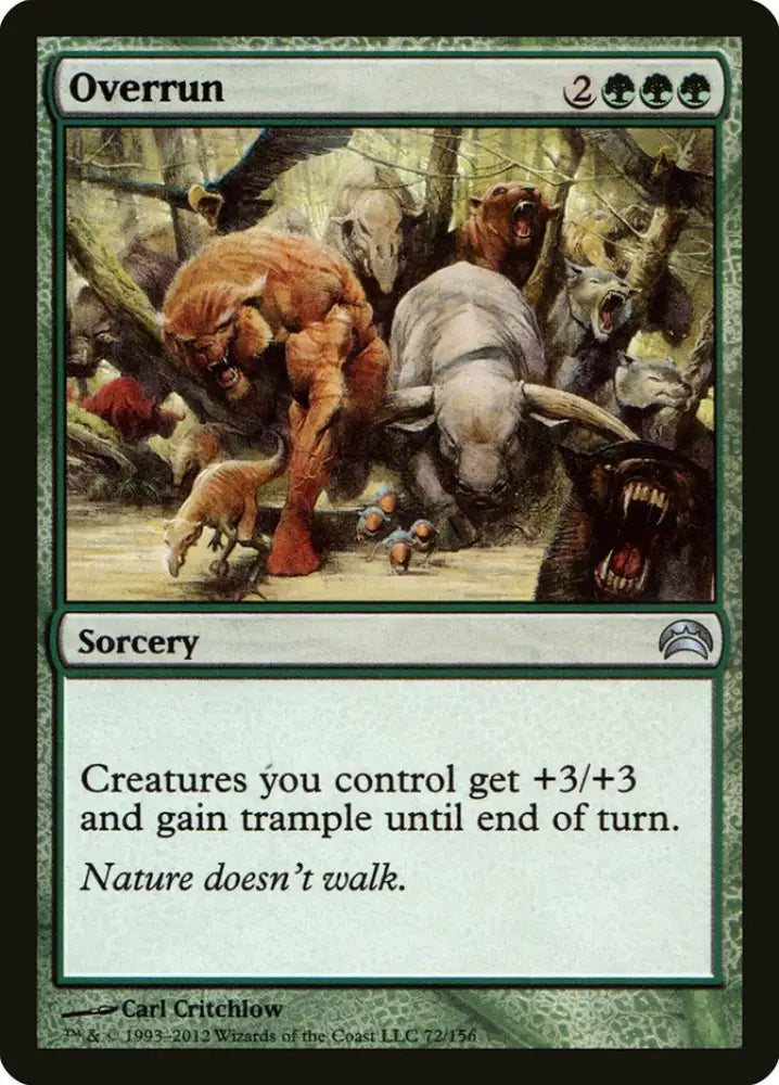Overrun [Planechase 2012] - MTG Single