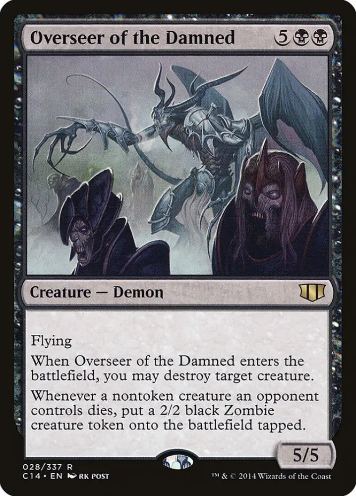 Overseer of the Damned [Commander 2014] - MTG Single