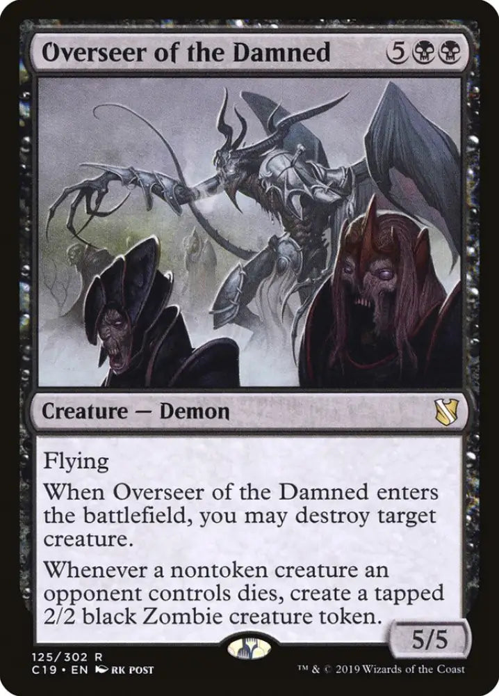 Overseer of the Damned [Commander 2019] - MTG Single