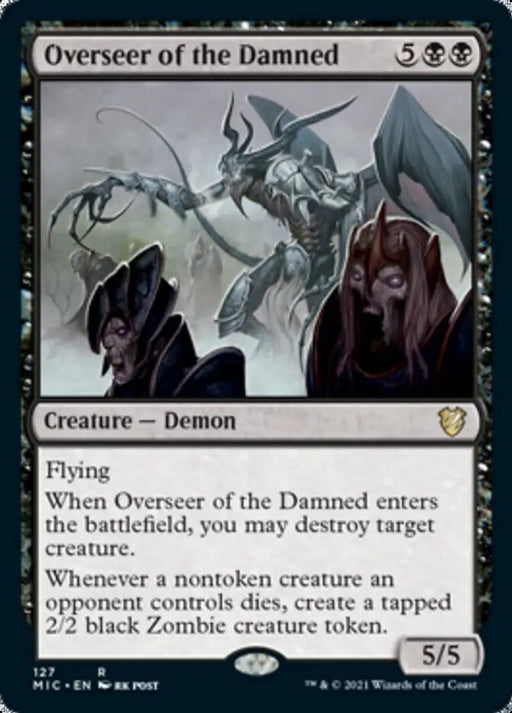 Overseer of the Damned [Innistrad: Midnight Hunt Commander] - MTG Single